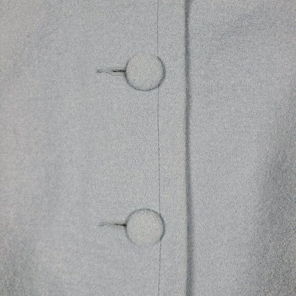 Geiger Pure Wool Jacket Womens 40 Medium Light Baby Blue - Picture 6 of 15